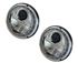 Headlamp 7" LED Chrome (pair) With Indicator - RHD - LL1904IND - Wipac